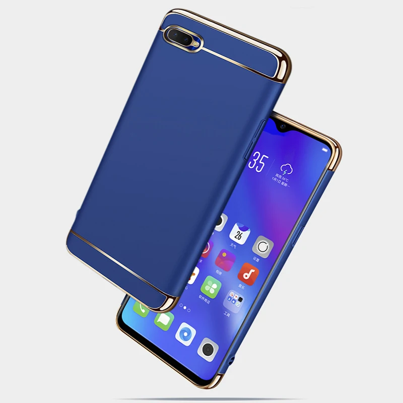 Для OPPO RX17 Neo R17 NEO K1 R15X чехол крышка 3 в 1 Жесткая задняя панель из поликарбоната для |
