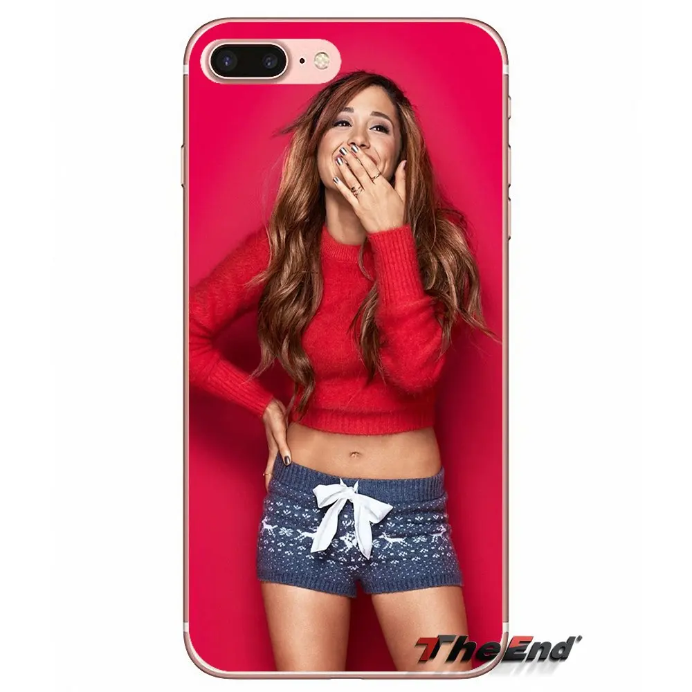 Силиконовый чехол Ariana Grande для Samsung Galaxy J1 J2 J3 J5 J7 A3 A5 A7 2015 2016 2017 J330 J530