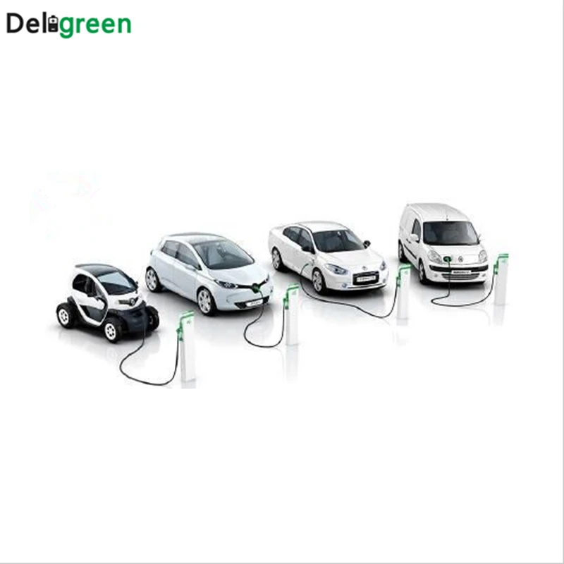 16 А Duosida EVSE зарядное устройство J1772 тип 1 синий разъем CEE электрическое