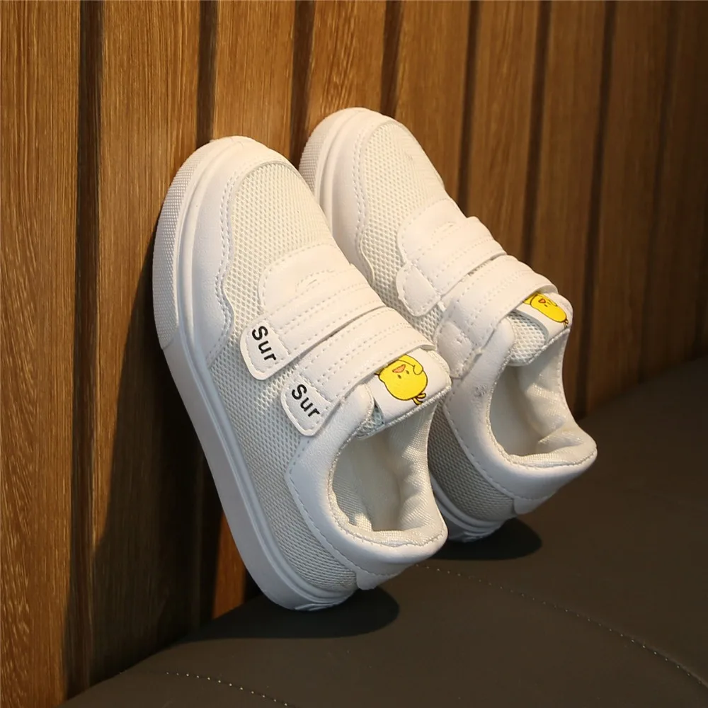 2019 New hot sales fashion popular children sneakers spring autumn pink gray mesh sport shoes for boys girls kids air | Детская одежда