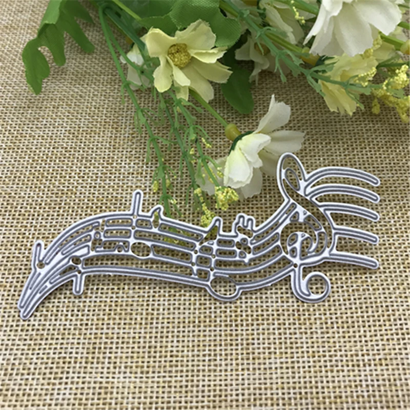 Note металлические режущие штампы Трафаретный Скрапбукинг фотоальбом карта