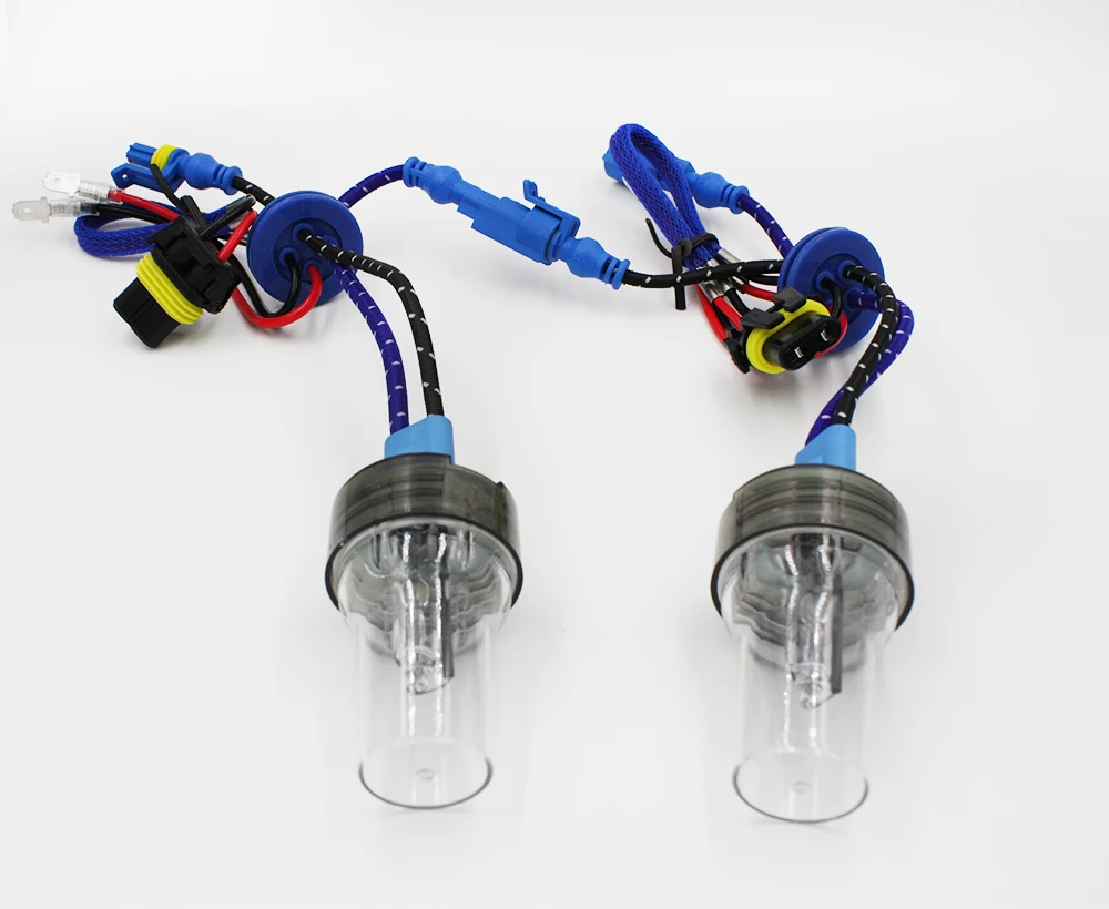 LMUSONU BEST QUALITY 1 PAIR OF H3 XENON LAMP 12V 55W HIGH BRIGHT AC METAL BASE FAST BULB 5500K | Автомобили и мотоциклы
