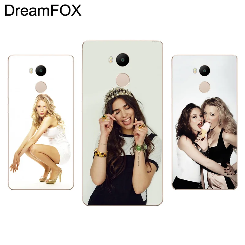 DREAMFOX M230 Сплетница Блэр Чак бас Мягкий ТПУ силиконовый чехол для Xiaomi Redmi Note 3 4 4X5 5A 6 7