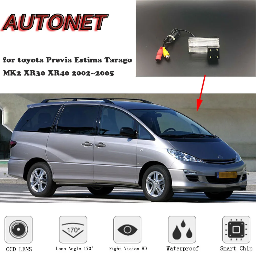 Камера заднего вида с ночным видением для toyota Previa Estima Tarago MK2 XR30 XR40 2002 ~ 2005|Камеры