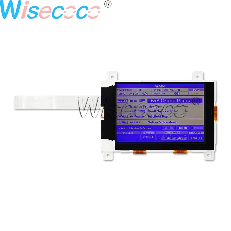 

Новый ЖК-экран Wisecoco для Yamaha PSR S500 S550 S650 mm6 DGX630 DGX640 5,7 дюймов, модуль дисплея