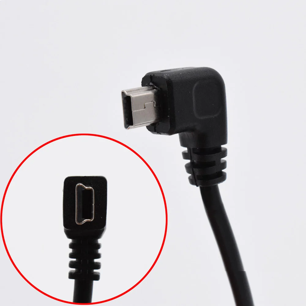 Изогнутое автомобильное зарядное устройство mini USB XCGaoon 10 шт. модуль