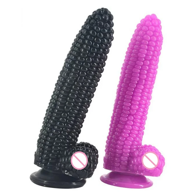 Силиконовый фаллоимитатор в форме кукурузы реалистичный член фрукты как