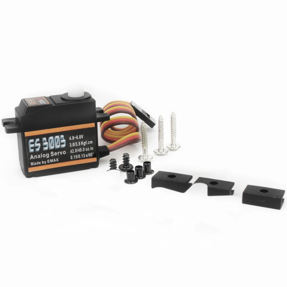 Подарок официальный сервопривод Emax ES3003 17g 3 5 кг 0.13sec 23T пластмассовая Шестерня