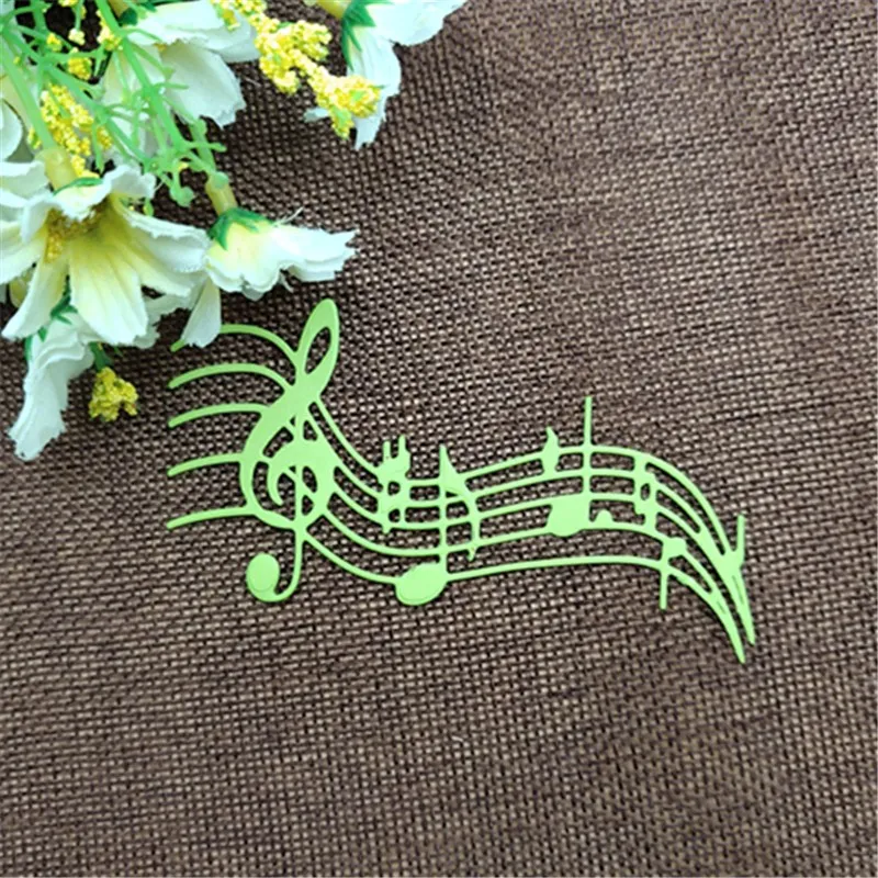 Note металлические режущие штампы Трафаретный Скрапбукинг фотоальбом карта