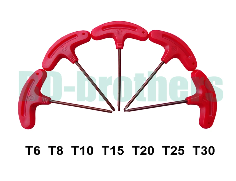 Т образная Отвертка T6 T8 T10 T15 T20 T25 T30 Torx отвертки гаечный ключ S2 взрывозащищенные