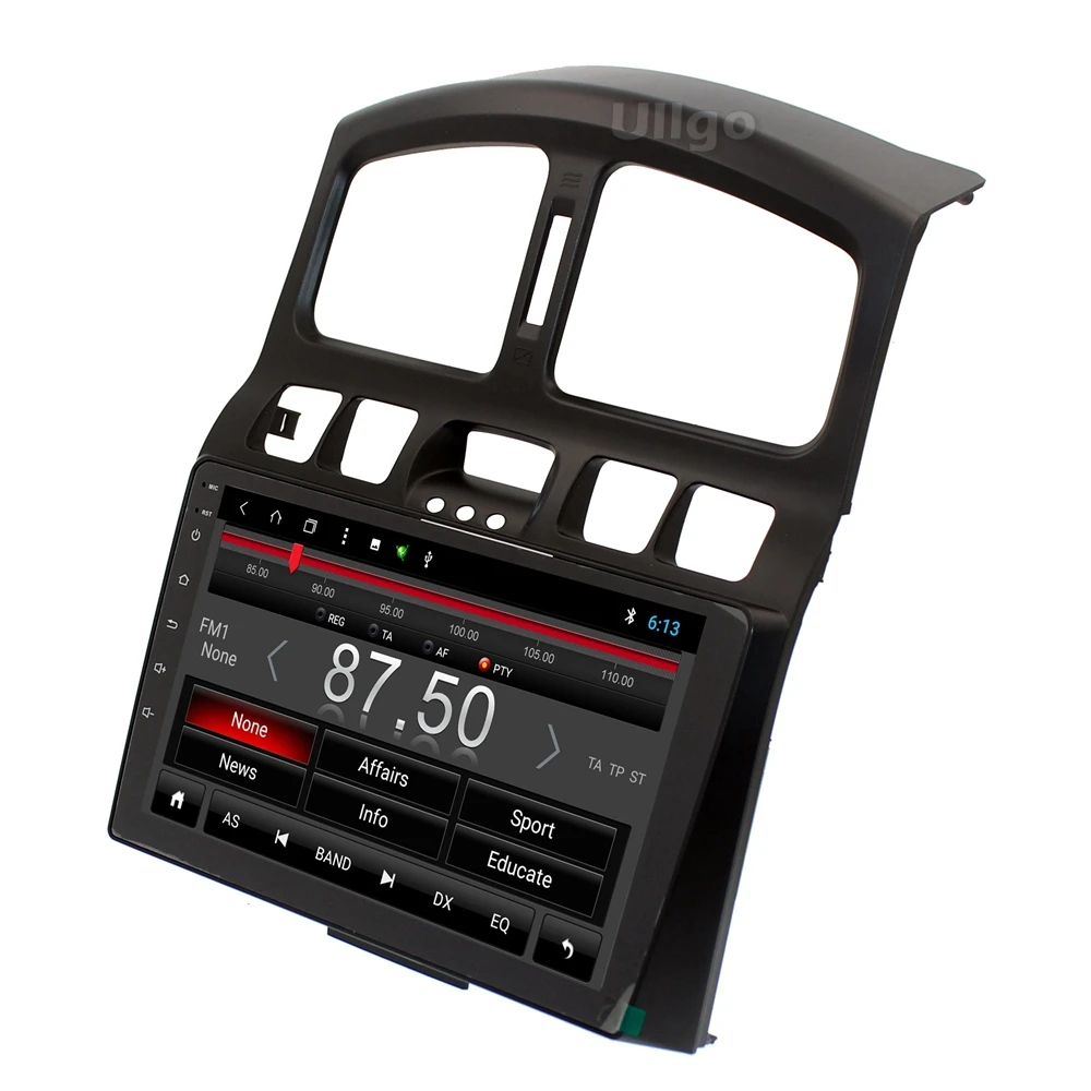 9 дюймов Восьмиядерный Android 9,0 автомобильный DVD gps для hyundai Santa Fe 2001-2006 Авторадио gps Автомобильное головное устройство с BT RDS wifi зеркало-ссылка