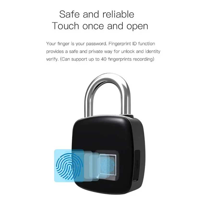 Aimitek Bluetooth сканер отпечатков пальцев Умный Замок сенсорный биометрический