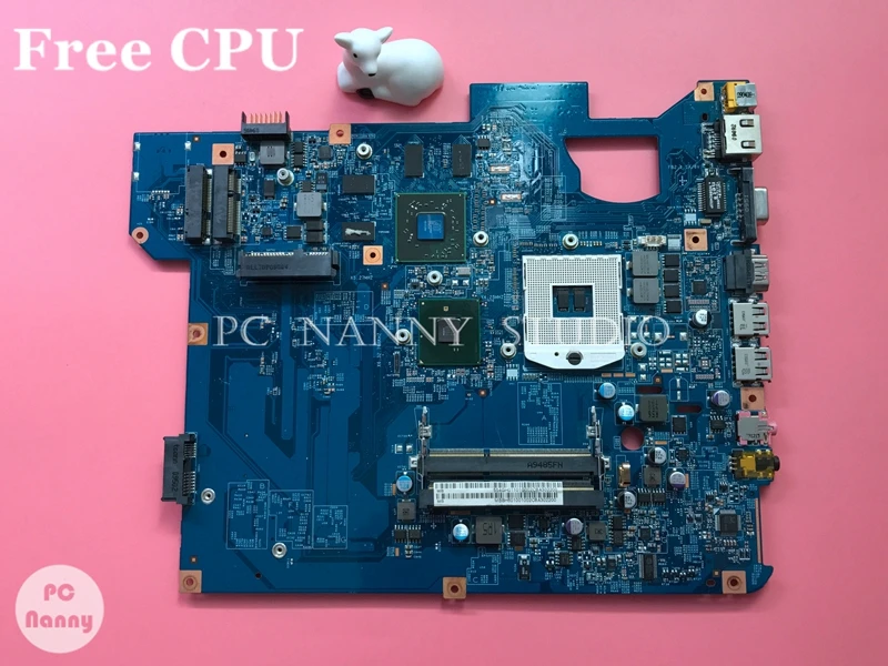 Материнская плата для ноутбука PCNANNY MBBH601001 48 4gh01.01m Gateway NV59 HM55 материнская DDR3 s989 1 Гб