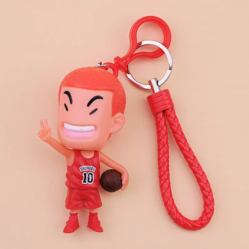 Модные ювелирные изделия Slam Dunk Q Edition брелок ручной работы для ключей с