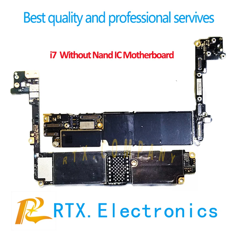 Материнская плата 5 шт./лот для IPhone 7G 4 7 дюйма без Nand тренировочная удаление