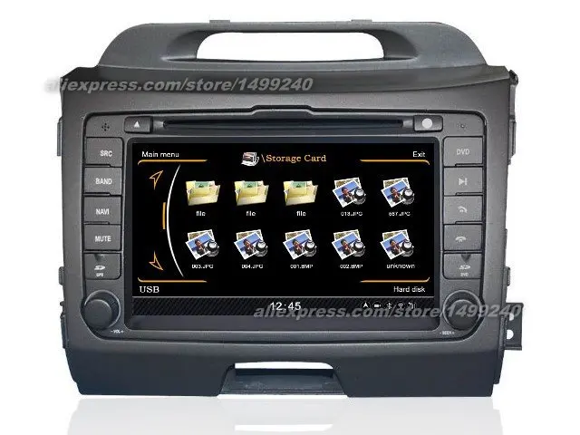 

For KIA Sorento-R 2011~2012 - Car GPS Navigation DVD Player Radio Stereo TV BT iPod 3G WIFI Multimedia System