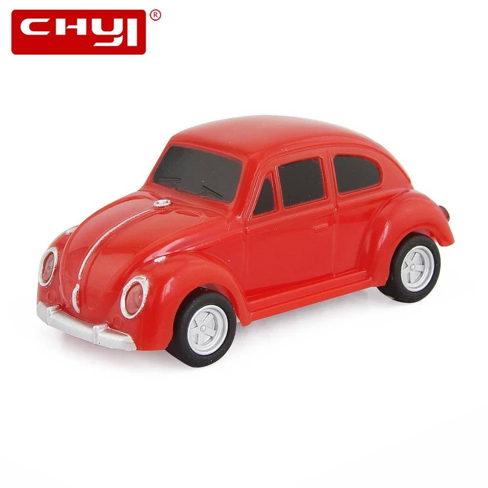 CHYI Mini Car USB Flash Drive Pen Drive VW Beetle Car Memory Stick Red Blue Black Yellow Purple Pendrive 4/8/16/32/64GB For Gift