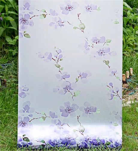 wide45cm long100cm 45X100 см матовая витражная плёнка на стекла, окна, фольги, самоклеющиеся наклейки на окна из ПВХ, водонепроницаемая спальня ванная комната - Цвет: wide45cm long100cm