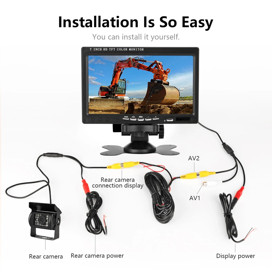 " HD lcd ips мини компьютер и ТВ дисплей CC tv безопасности наблюдения экран мониторы с HDMI/VGA/видео/аудио автомобильный монитор