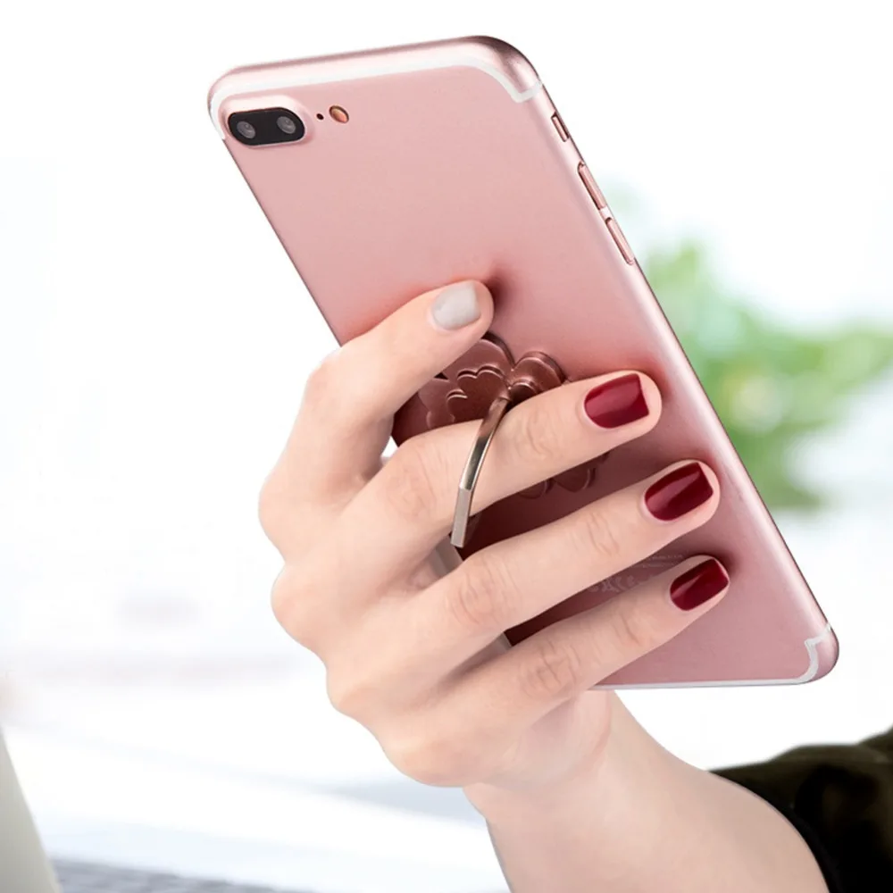 Высокое качество цветок палец кольцо смартфон Стенд держатель мобильного