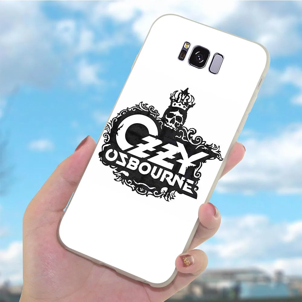 Чехлы из кожи с рисунком Ozzy Осборна чехол для телефона Samsung Galaxy M30 S10e M10 M20 S7 Edge S6 S8 S9