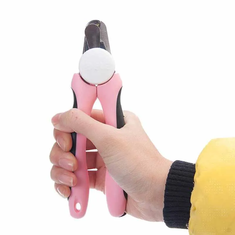 Dog Nail Clippers and Trimmer Guard to Avoid Over-cutting Nails &ampamp Free File Razor Sharp Blades Sturdy Non Slip Handles | Дом и сад