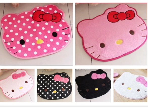 4 цвета милый мультфильм для домашнего использования ковер коврик