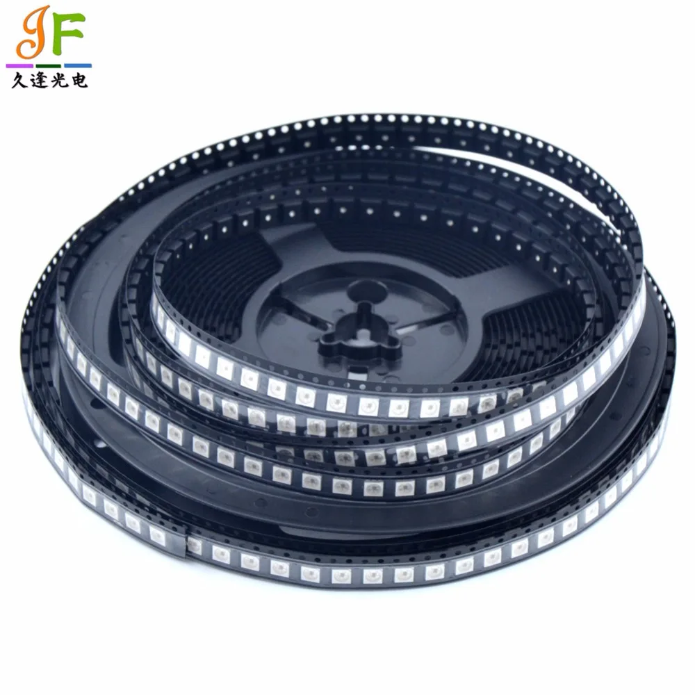 10~ 1000 шт. SK9822 светодиодный чипы, 6pins, встроенный SMD 5050 RGB адресуемых Мечта Цвет для светодиодной ленты Экран 5V с данные часы же APA102