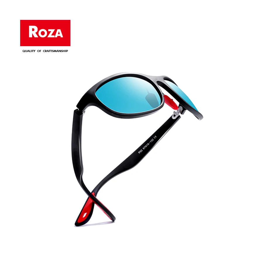

Roza Polarized Sunglasses For Men Light Weight Outdoor Driving Goggle Sun Glasses Vintage High Quality Male UV400 RZ0624