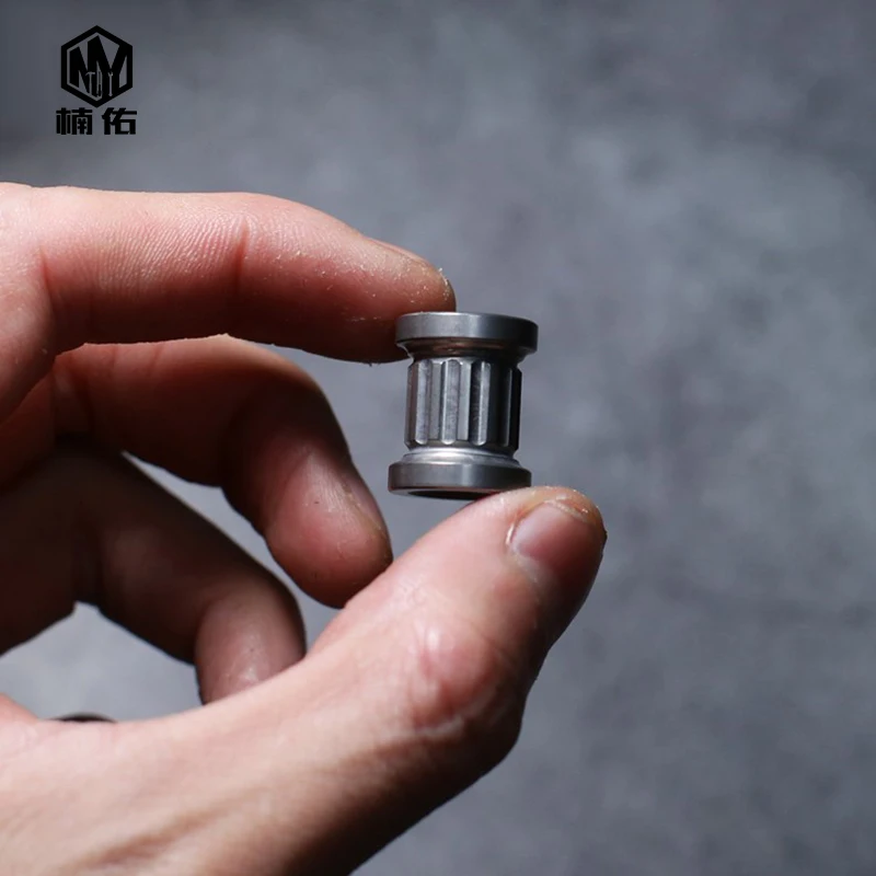 1 шт. ретро римская колонна EDC нож из титанового сплава бусины уличный карманный