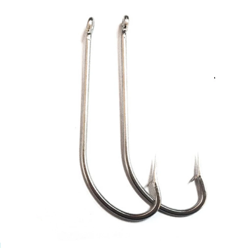 5pieces/lot bass fishhooks carp fishing hooks barbed hook steel size 3/0 to 10/0 | Спорт и развлечения