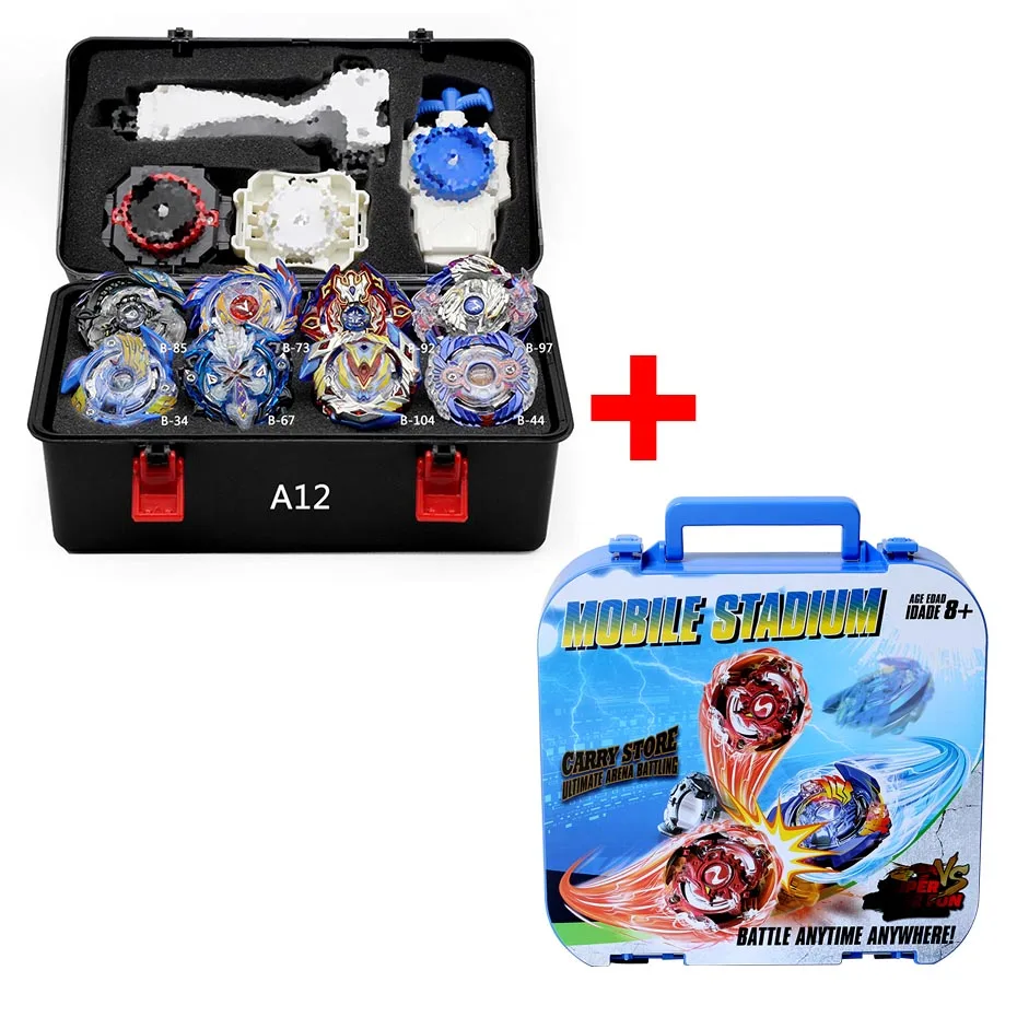 AB12 Takara Tomy Новое мобильное лезвие Арена стадион Bey Bay Burst коробка для хранения гироскопа Арена захватывающая Дуэль спиннинг Топ лезвия игрушки - Цвет: AB12