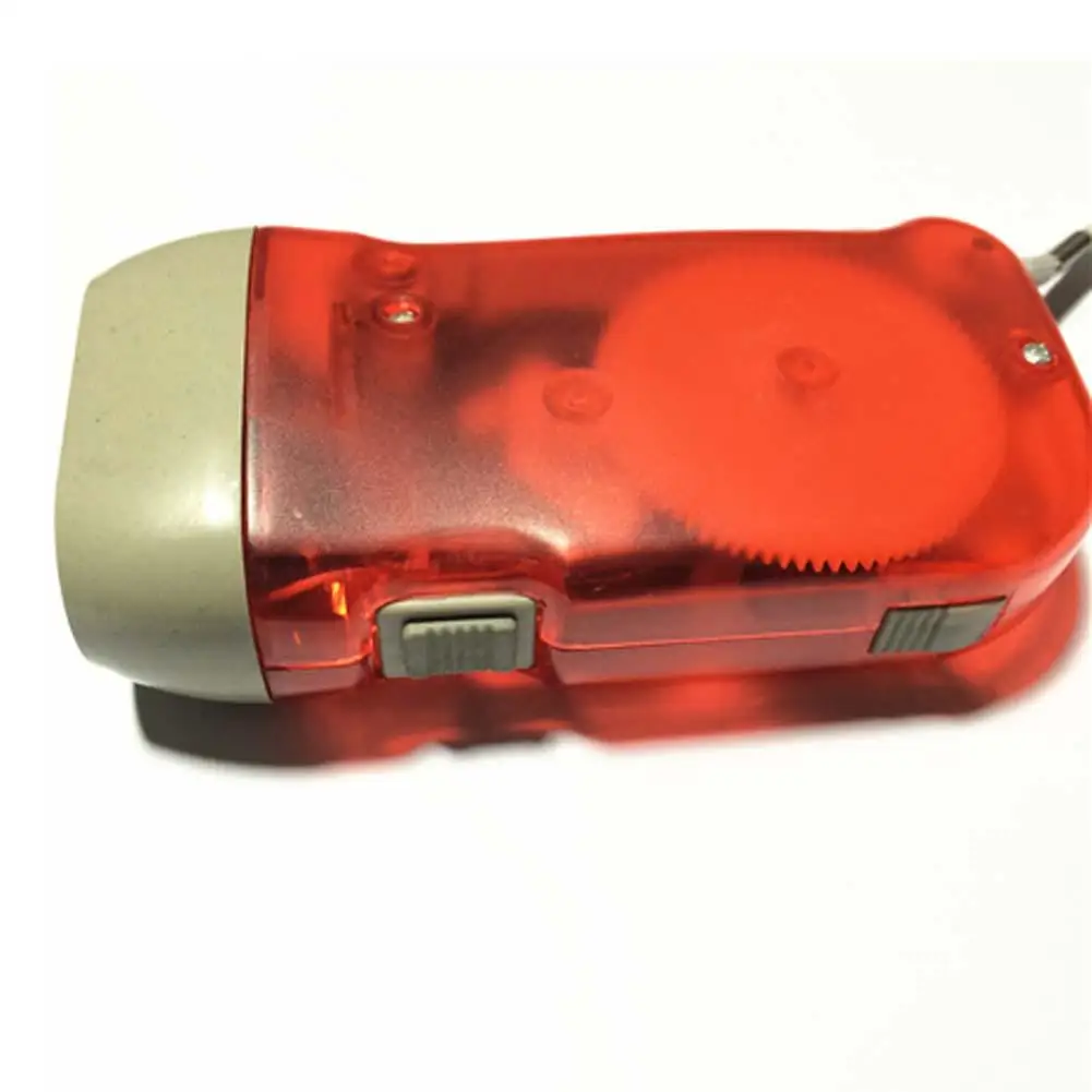 3 светодиодных фонаря ручной прессования шатун Динамо машины фонарик