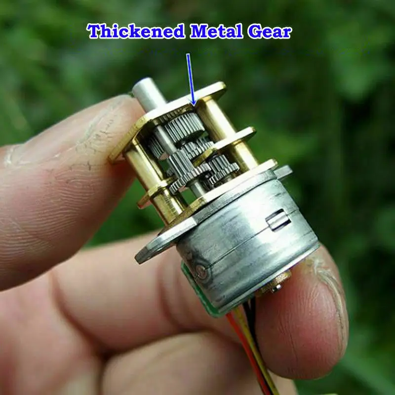 Прецизионная редукционная коробка Micro 15 мм 5 в постоянного тока 2-фазный