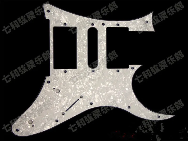 1 шт. белая жемчужная электрогитара Накладка для царапин гитары с винтами 10