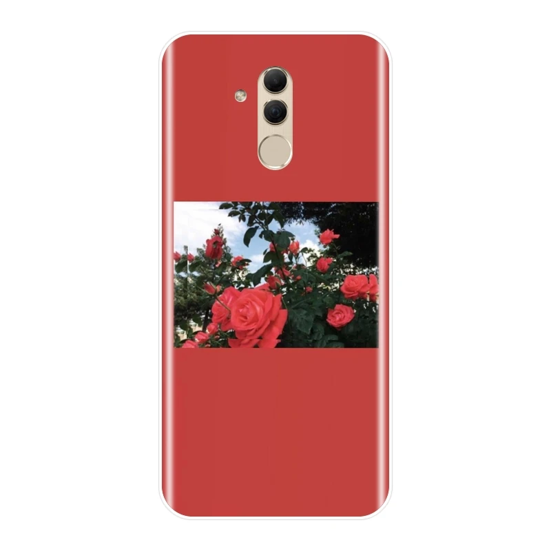 Задняя крышка для Huawei Mate 7 8 9 10 20 Lite силиконовый мягкий желтый Футляр фиолетового