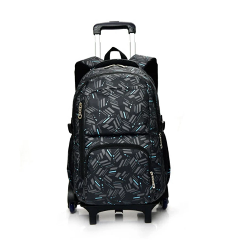 Children's Boys Girl Waterproof School Backpacks Bag Over His Shoulder Child's Orthopedic Satchel Schoolbag Backpack with wheels