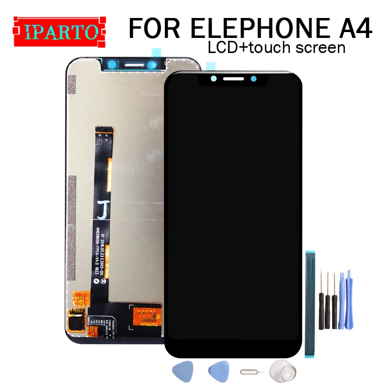 5 85 дюймов ELEPHONE A4 ЖК-дисплей + кодирующий преобразователь сенсорного экрана в