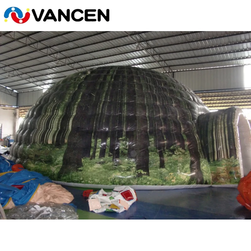 

8m*8m Flame Retardant Material Inflatable Igoo Tent Hot Sale Inflatable Pub Direct Sale High Quality Inflatabel Igoo Tent