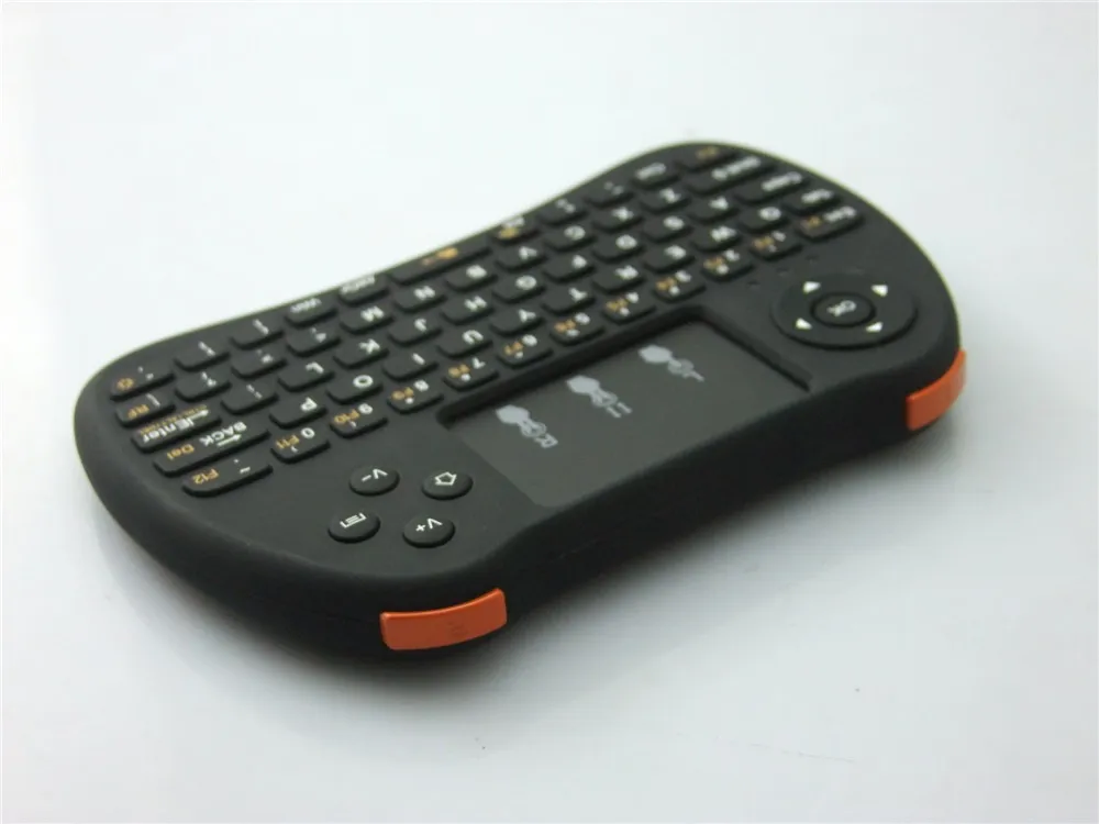 Клавиатура с подсветкой H9 2 4 ГГц Беспроводная Qwerty английская клавиатура тачпадом