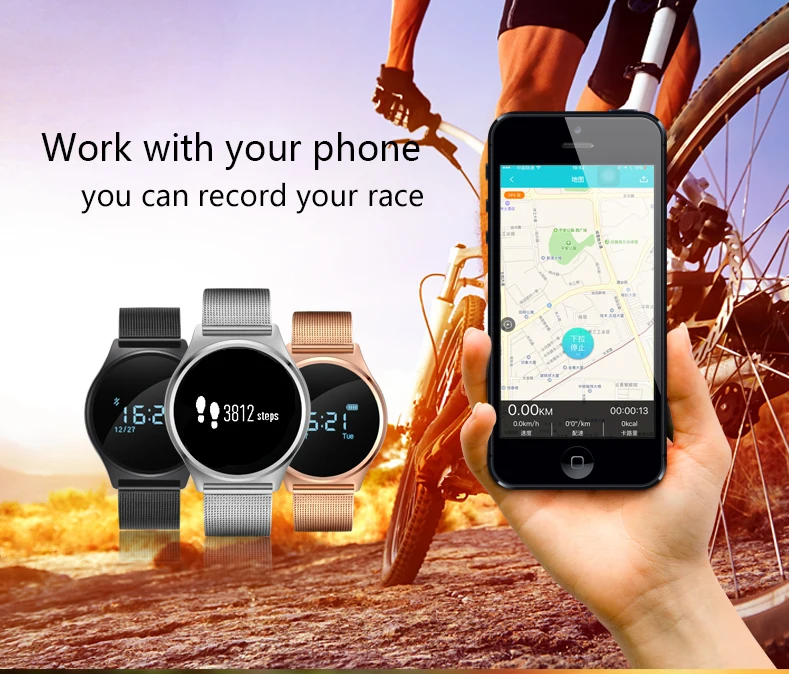 Лучшие продажи монитор сна умный фитнес Золотой bp hr Smartband умные часы Управление камерой сенсорный экран браслет Поддержка ios