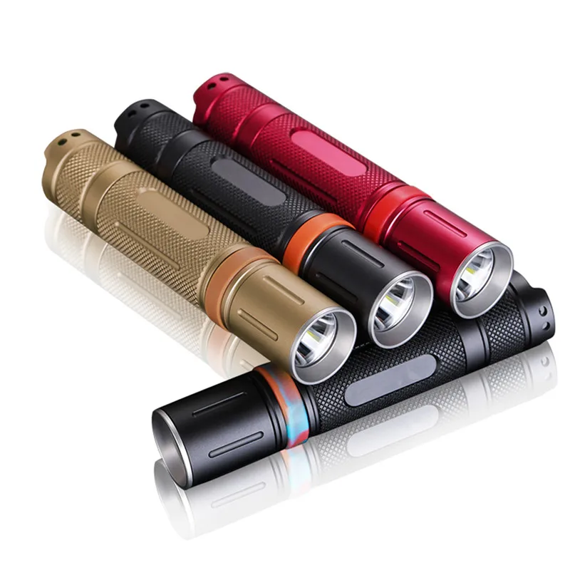 Мини фонарик 18650 10 Вт 960LM 500 м 2 (U2) светодио дный Linterna Тактический IPX 8 level