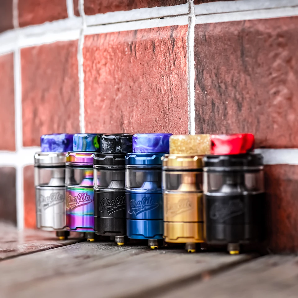 Оригинальный распылитель Wotofo Profile unit RTA с 30 шт. хлопка и 10 сеткой 3 5 мл бак для вейпа