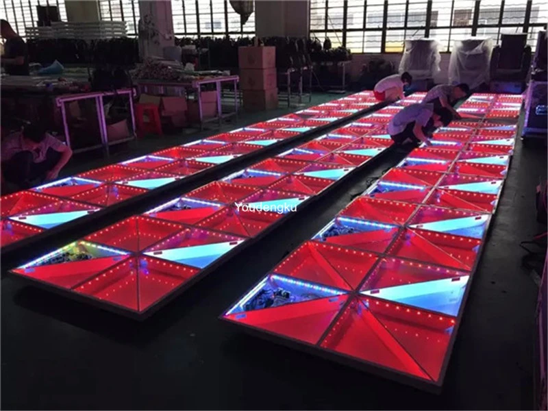 720 шт. светодиоды rgb led танцпол dmx СВЕТОДИОДНЫЙ танцпол светодиодный танцпол для свадьбы