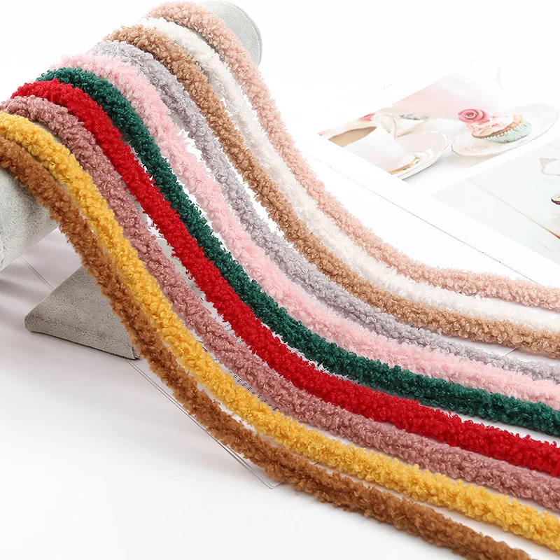 1 м 10 мм Модные полые плюшевые шнурки соединители очаровательные для