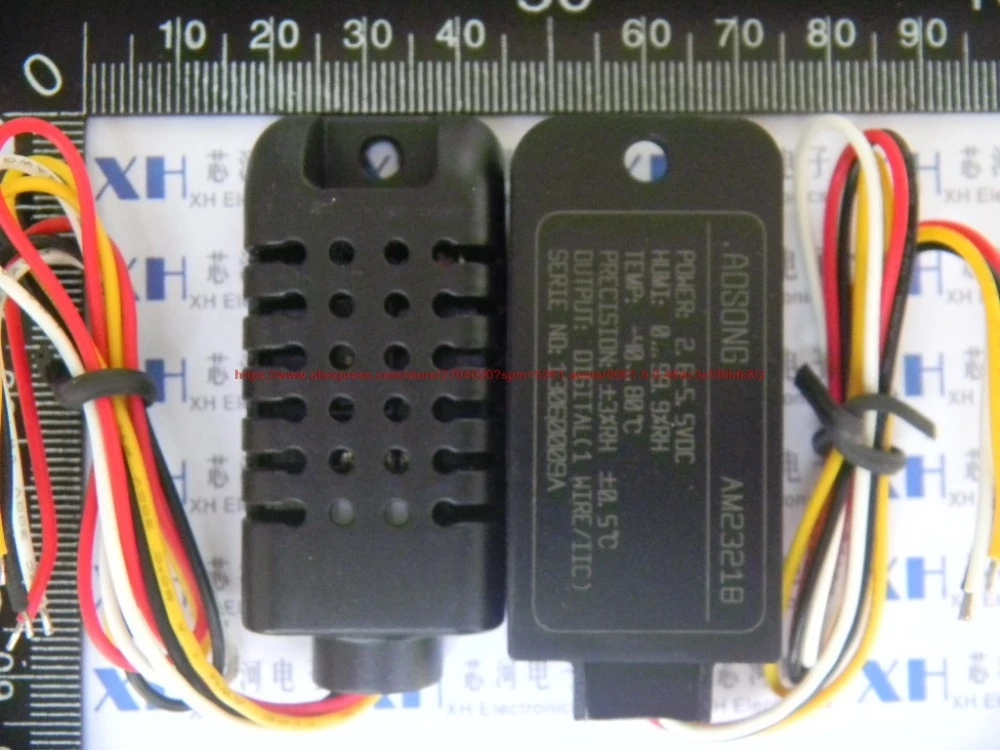 

AM2321B digital temperature and humidity sensor, IIC single bus output
