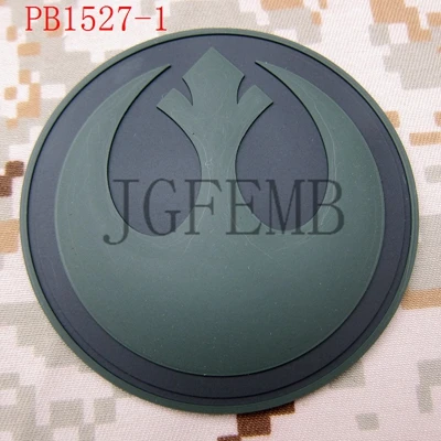 Rebel Alliance тактический военный боевой дух 3D ПВХ патч - Цвет: PB1527 Green