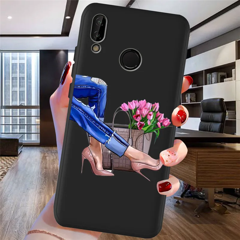H1722 Для huawei P8 P10 P20 P30 Коврики 10 20 Honor 8 8X 8C 9 V20 20i 10 Lite Plus Pro Чехол-футляр модная одежда для девочек; - Цвет: H1722