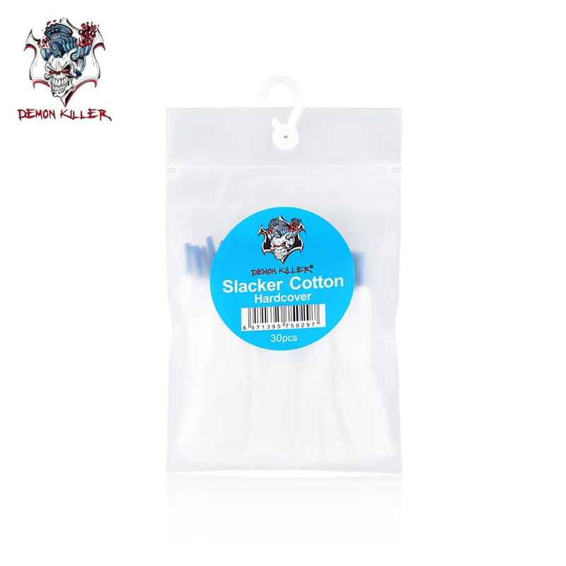 Органический Demon Killer Vape хлопок 30 штук в пакете. DemonKiller Slacker твердом переплете