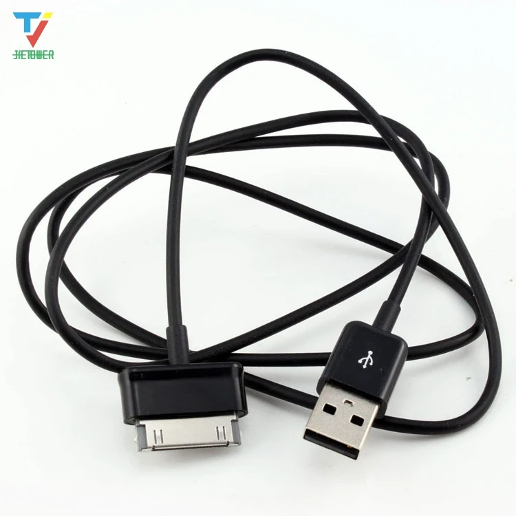

500 шт./лот оптовая продажа 1 м usb-кабель для зарядки и передачи данных Кабель-адаптер для samsung galaxy tab 2 3 Tablet 10,1, 7,0 P1000 P1010 P7300